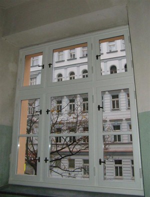 Jednoduché okno s izolačním dvojsklem